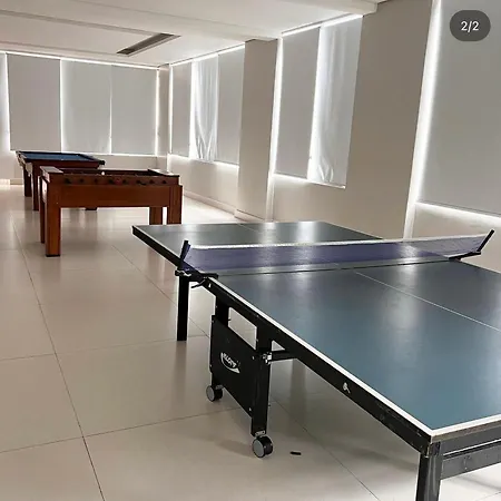 Melhor Opcao Para Ate 4 Pessoas Flat Com Piscina E Pertinho Da Praia Sao Vicente  Exterior photo